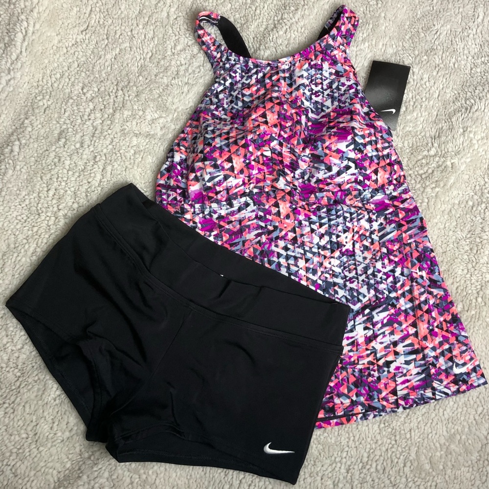Nike Swim Tankini and Boyshorts *Updated - Picture 1 of 5
